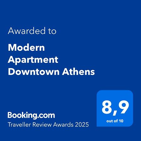 Modern Apartment Downtown Athen Exterior foto