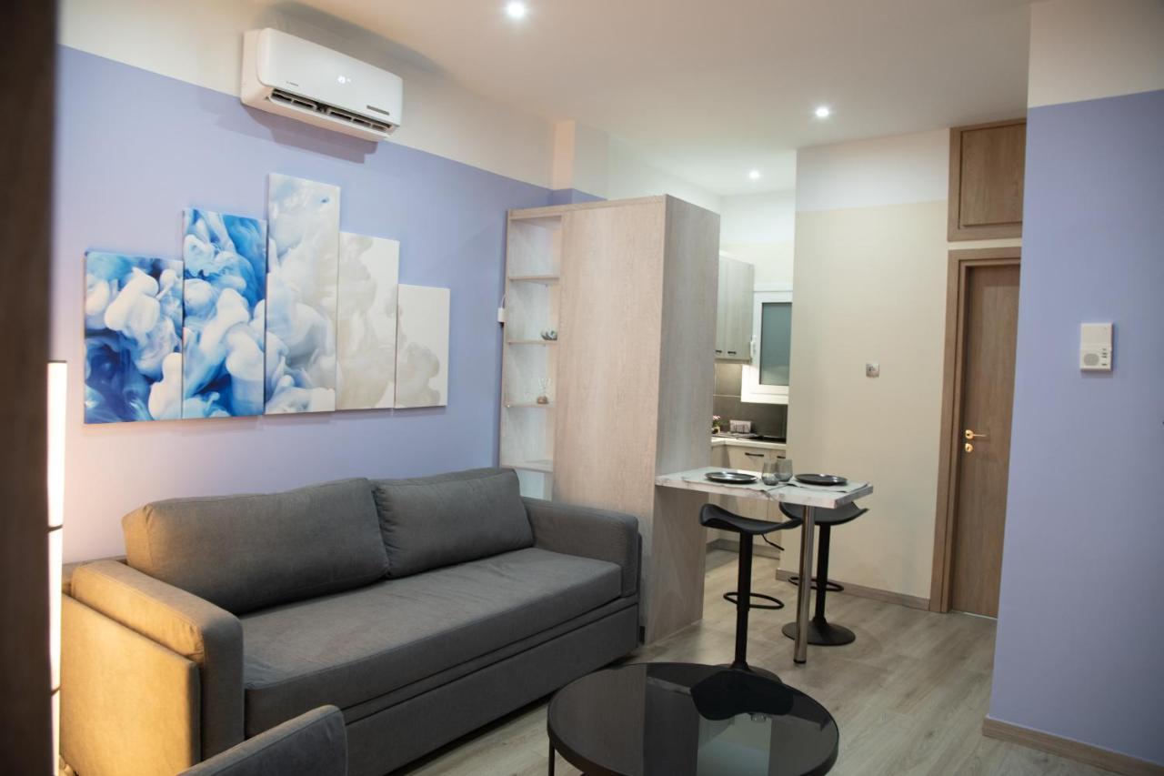 Modern Apartment Downtown Athen Exterior foto